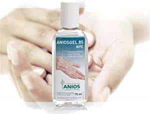 gel alcoolique pour les mains